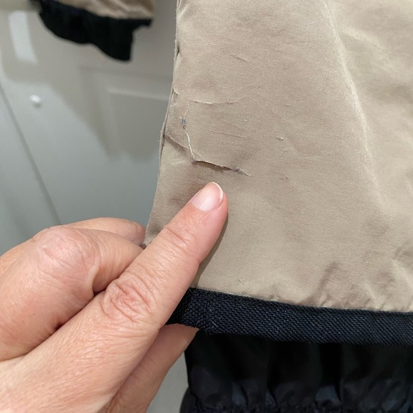 ROXY Women’s Snow Snowboarding Skiing Winter Waterproof Tan Snow Pants Large - Picture 7 of 8